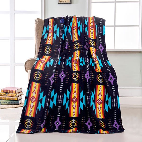 Nu Trendz | Polar Fleece Blanket-Assorted Box of 24 [0134]