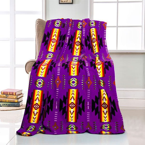 Nu Trendz | Polar Fleece Blanket-Assorted Box of 24 [0134]