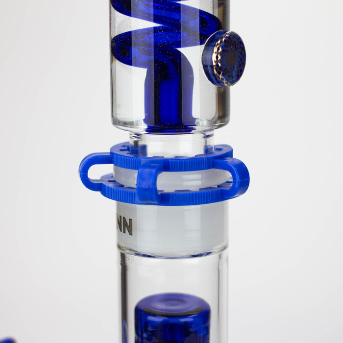 WELLCANN | 18" Glycerine Detachable Glass Bong [560]