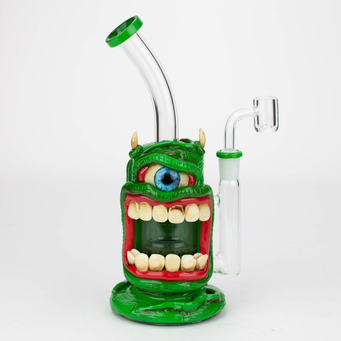 9.5"  Resin 3D glow artwork Dab Rig [TX806]