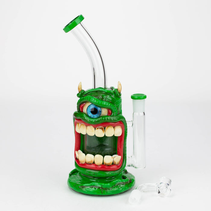 9.5"  Resin 3D glow artwork Dab Rig [TX806]