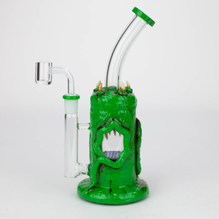 9.5"  Resin 3D glow artwork Dab Rig [TX801]