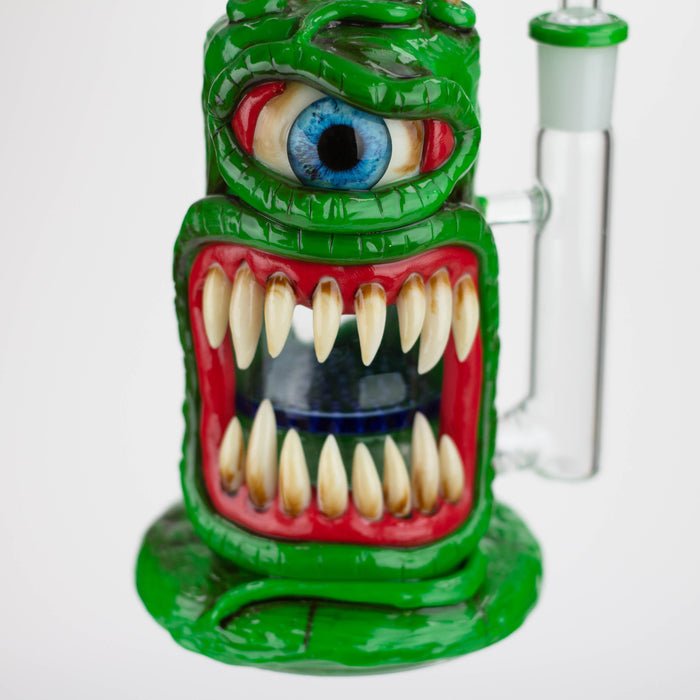 9.5"  Resin 3D glow artwork Dab Rig [TX801]