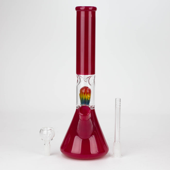 12" Rasta Water Beaker Water Bong [UB-12-RASTA]