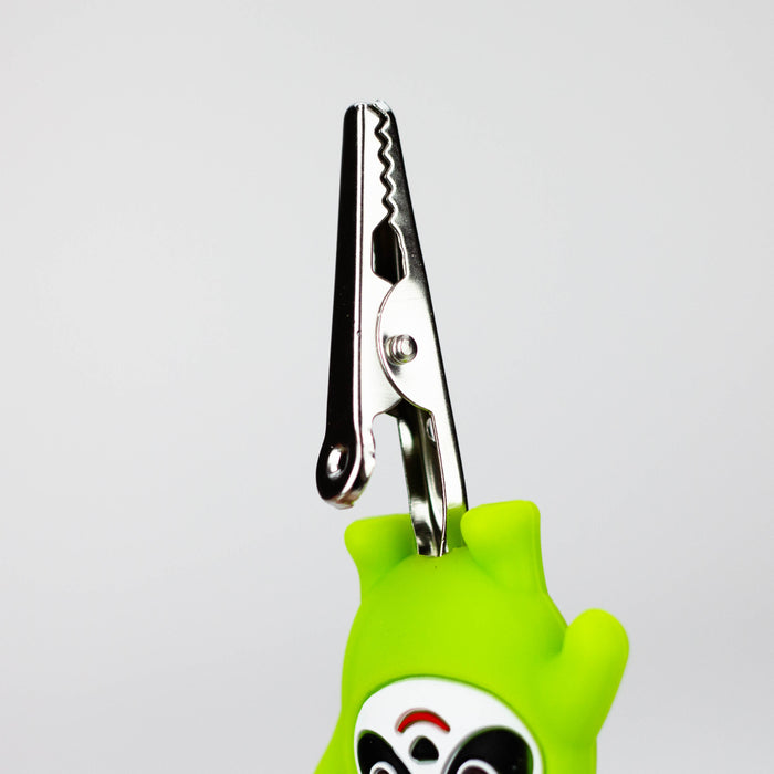 Silicone Panda Roach Clip Jar of 100 [71-03A-PA]