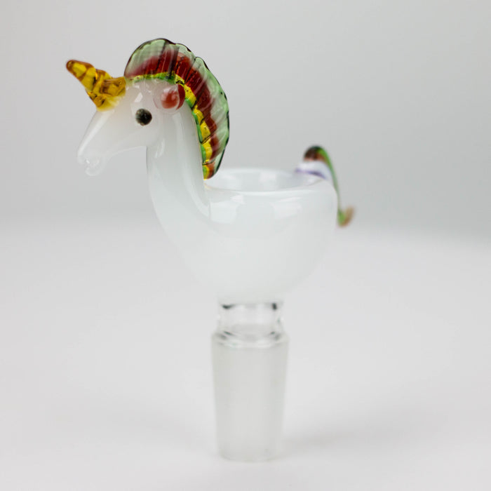 Unicorn design Glass Bowl [LM17]