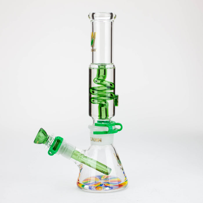 WELLCANN | 12" Glycerine Detachable Glass Bong