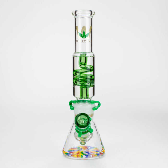 WELLCANN | 12" Glycerine Detachable Glass Bong