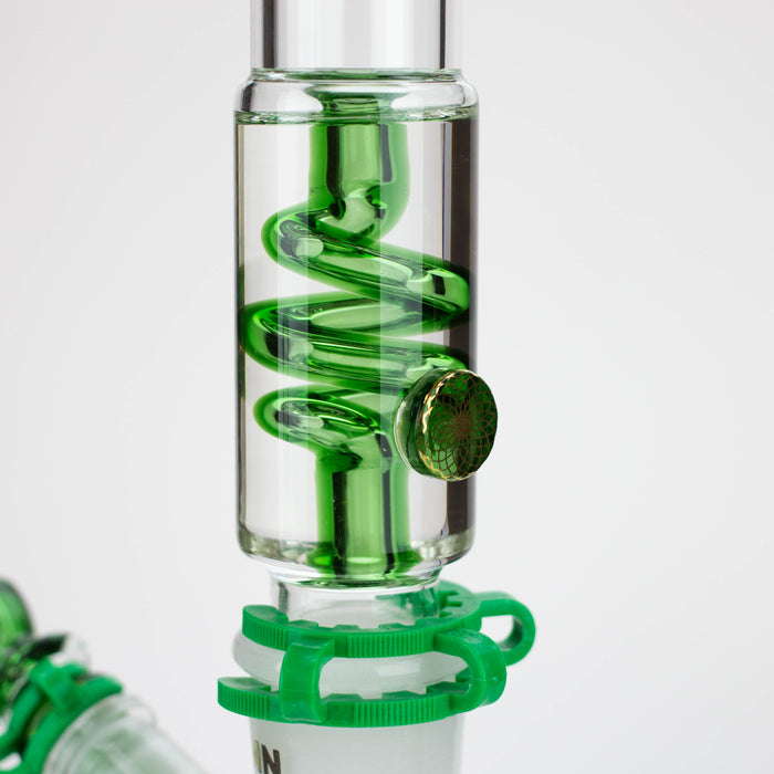 WELLCANN | 12" Glycerine Detachable Glass Bong