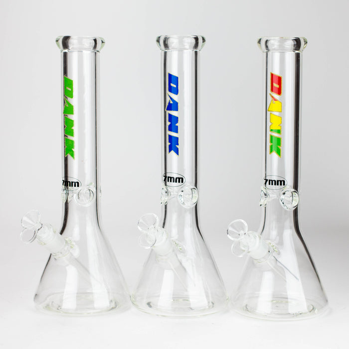 DANK | 14" 7mm Beaker glass Bong