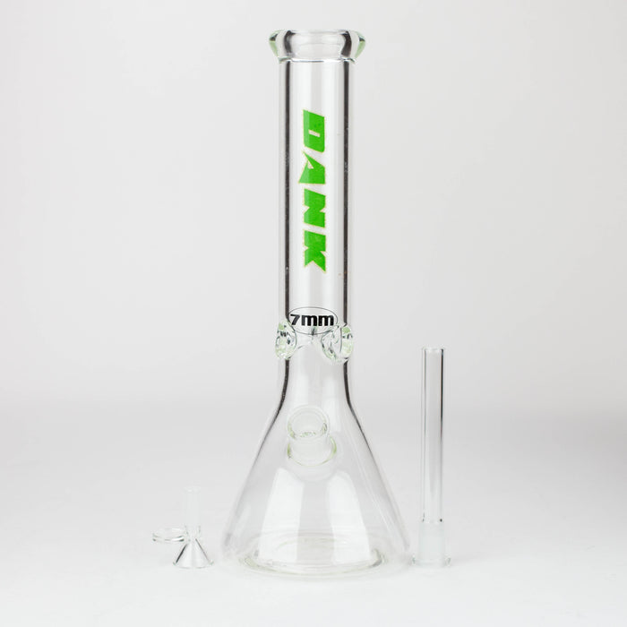 DANK | 14" 7mm Beaker glass Bong