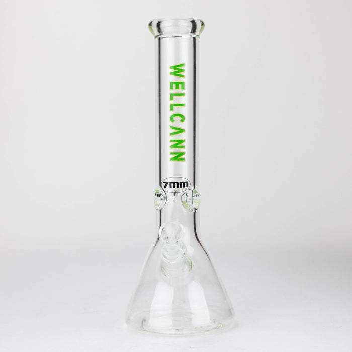 WellCann | 14" 7mm Beaker glass Bong