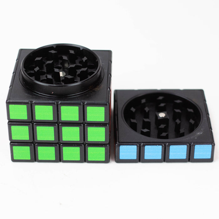 2.5" 4x4x4 Cube Grinder 4 Layers Box of 6 [GZ166]