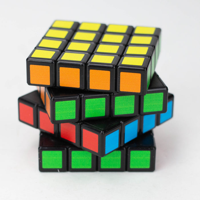 2.5" 4x4x4 Cube Grinder 4 Layers Box of 6 [GZ166]