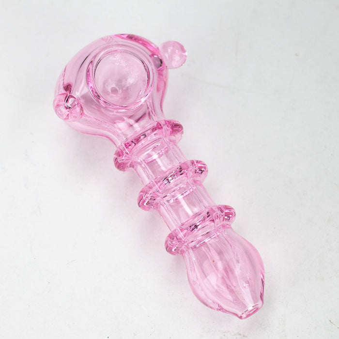 5" Delux pink tube Hand Pipe [10934]