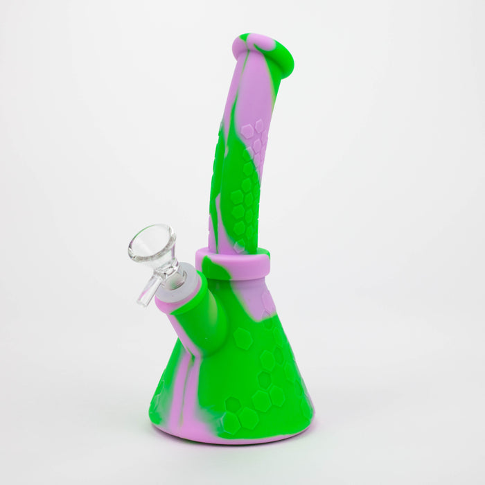 8" Silicone Bong  [7050120B]