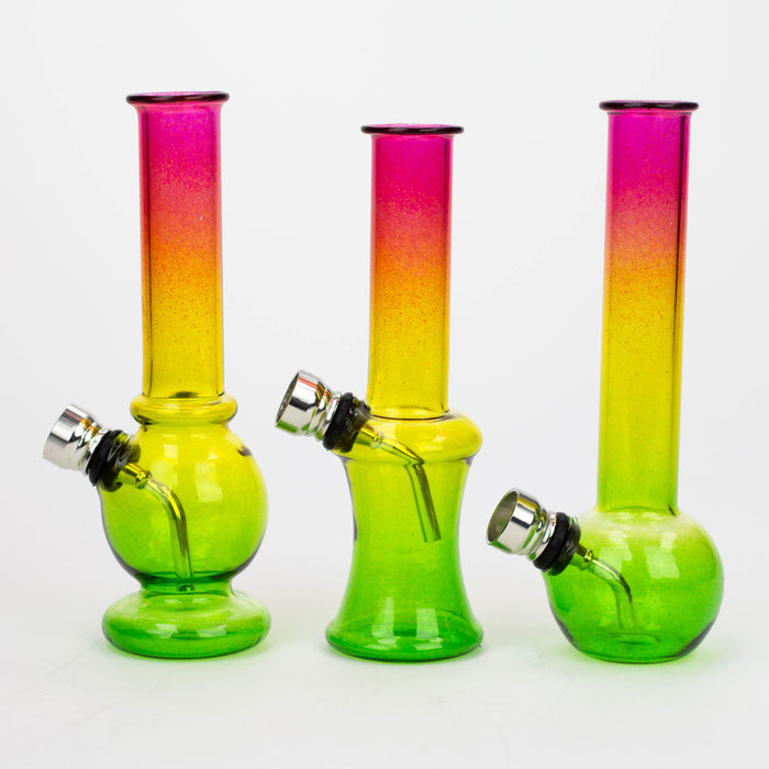 6" mini glass bong Box of 12 [BG266]