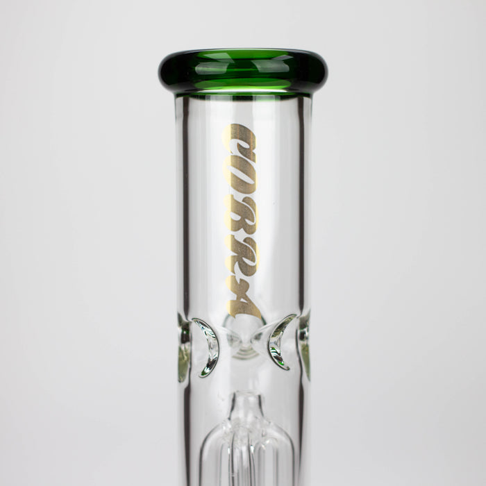 COBRA | 11.5" glass bong with tree arm percolator [DD35]