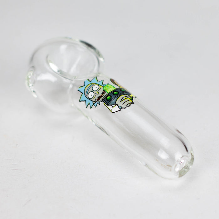 4" Premium Glass Pipe With RM Graphic Box of 12