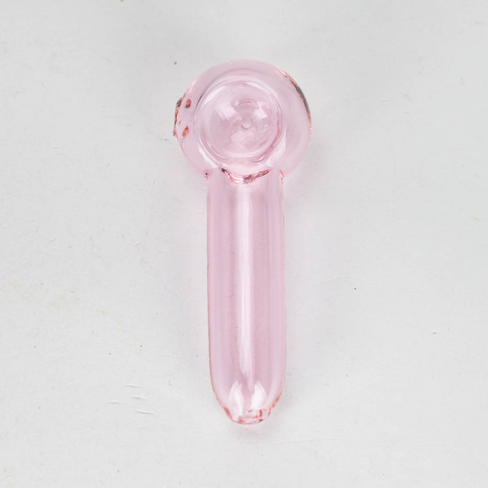 4" Pink Premium Glass Pipe Box of 12