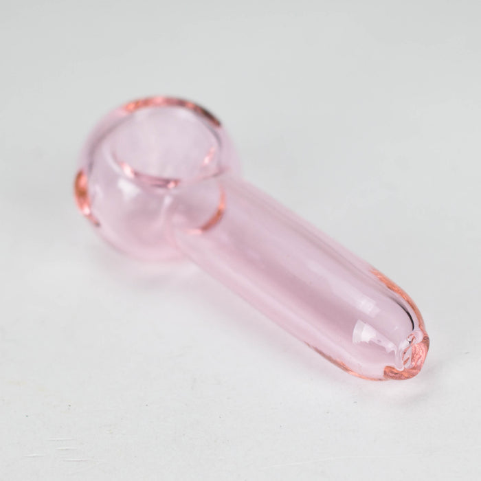 4" Pink Premium Glass Pipe Box of 12