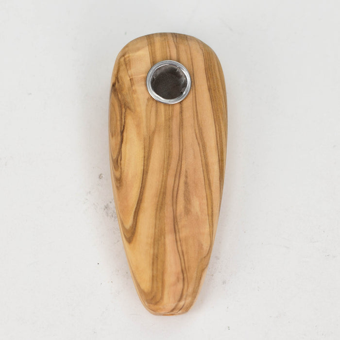 VOW | Olive Wood Simple Pipe/Smoker's Gift