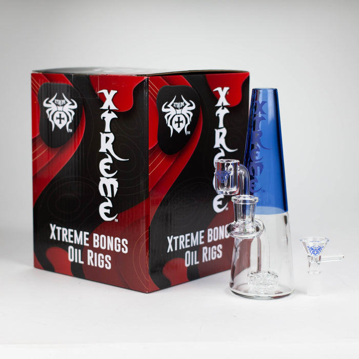 Xtreme | 7.5" Glass 2-in-1 bubbler [DCK011]