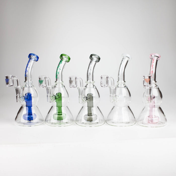 Xtreme | 7.8" Glass 2-in-1 bubbler [DCK012]