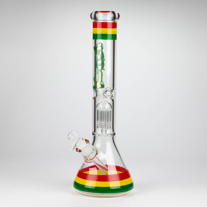 Kush | 15" tree percolator 7mm glass bong [AK089]