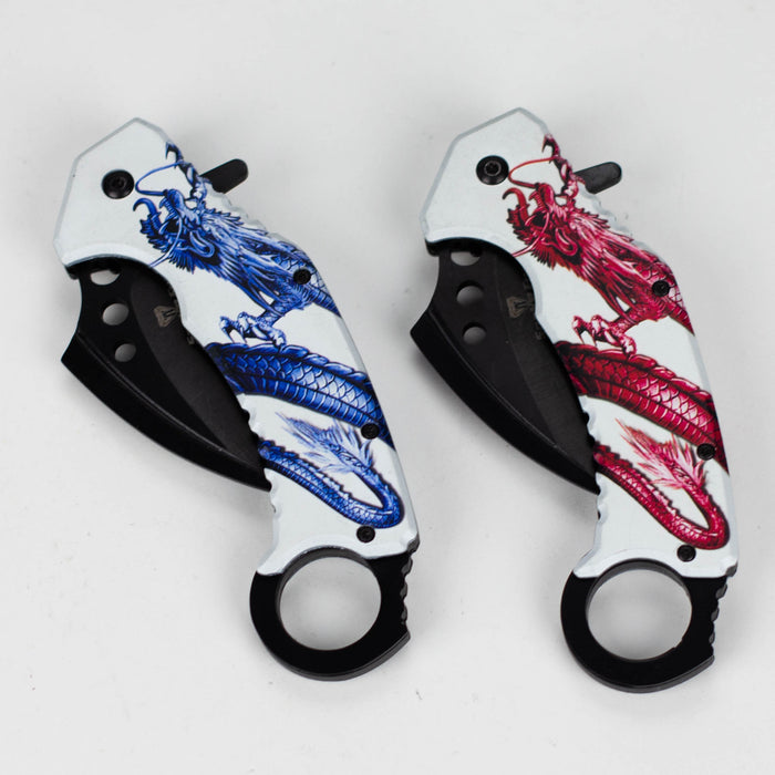 Snake Eye | Dragon Design folding Karambit 3 " Blade [SE-1111S]