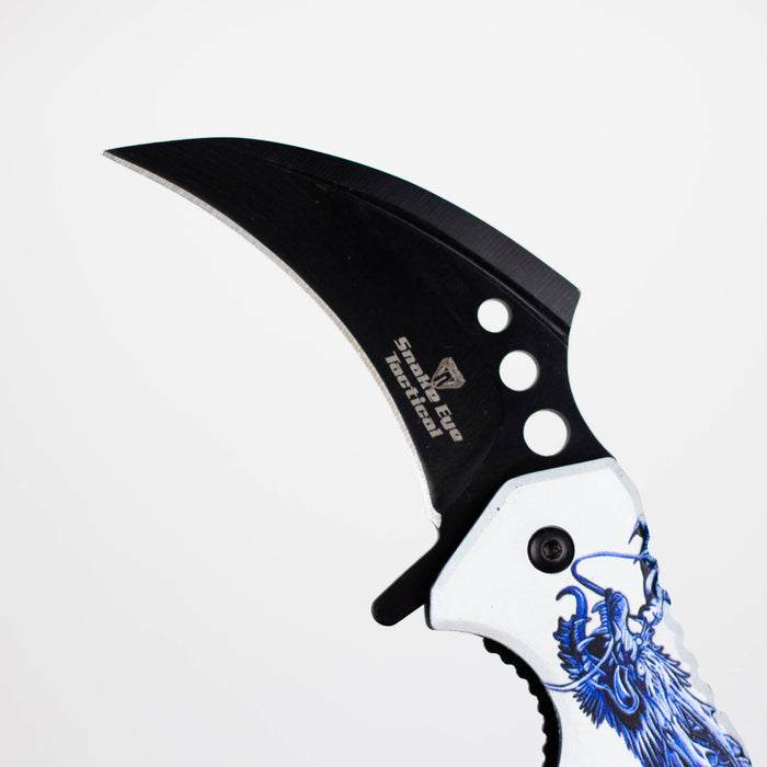 Snake Eye | Dragon Design folding Karambit 3 " Blade [SE-1111S]