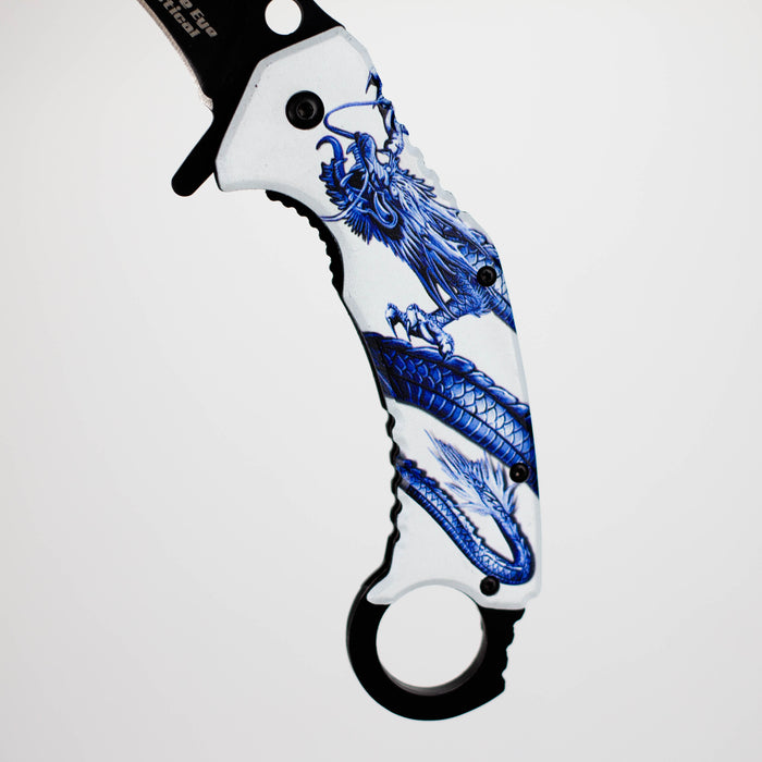 Snake Eye | Dragon Design folding Karambit 3 " Blade [SE-1111S]