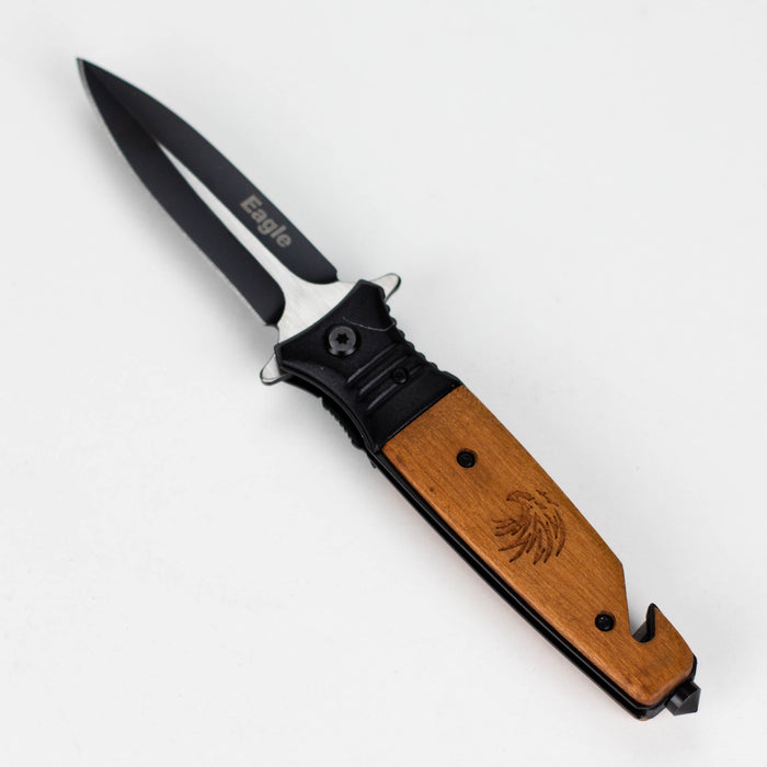 Outdoor rescue hunting knife w/ Belt Clip [PK-846EA]