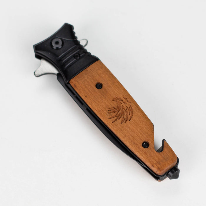 Outdoor rescue hunting knife w/ Belt Clip [PK-846EA]