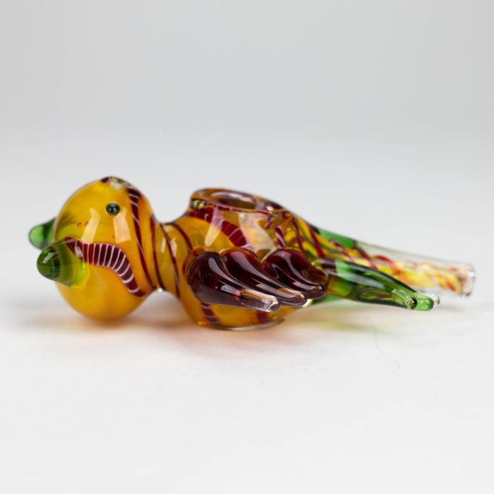 4-3/4" Bat Insideout Glass Smoking Pipe [PIP971]