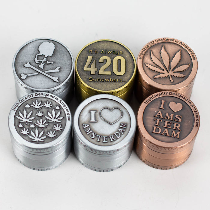 Dia 40mm High 37mm Metal Grinder Box of 12