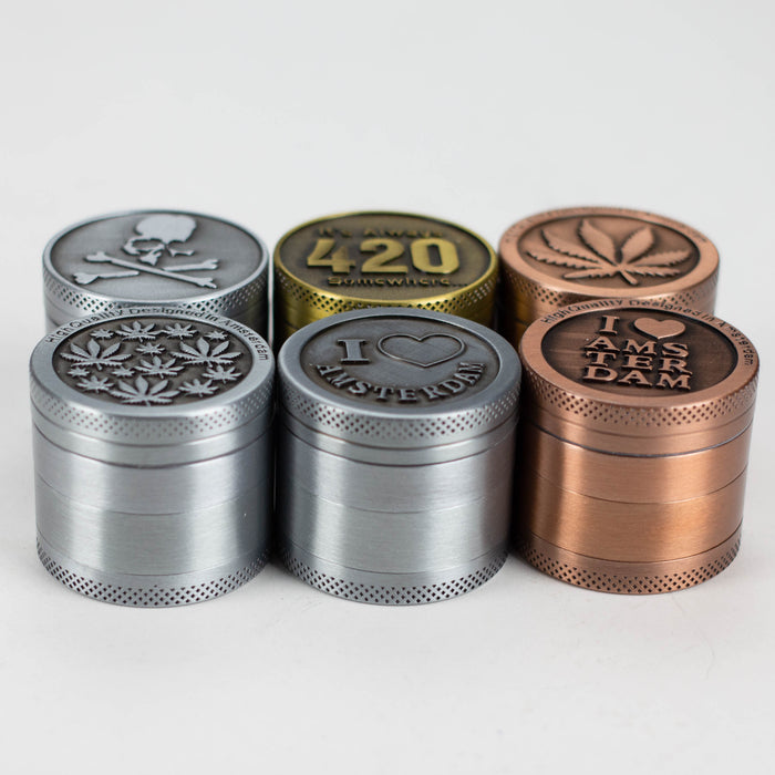 Dia 40mm High 37mm Metal Grinder Box of 12