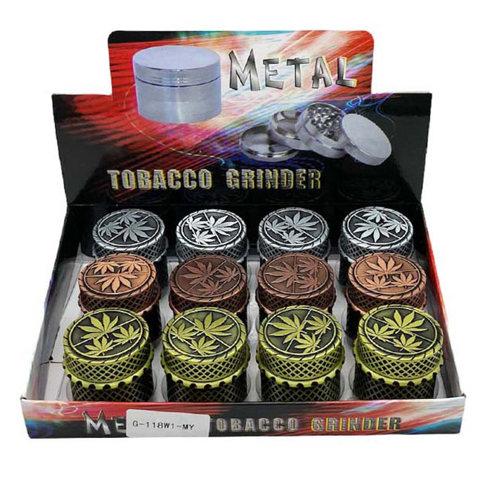 Fortune | 4 Parts leaft Grinder Box of 12