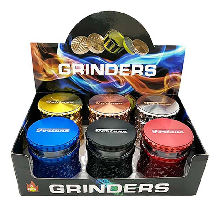 Fortune | 4 Parts Weed Grinder Box Of 6