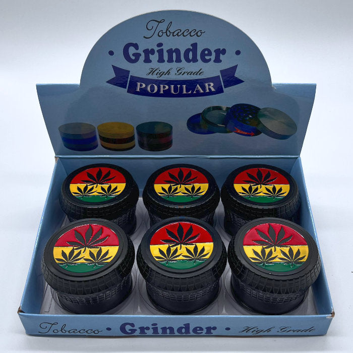 66mm 4 Parts Metal Ginder Box of 6