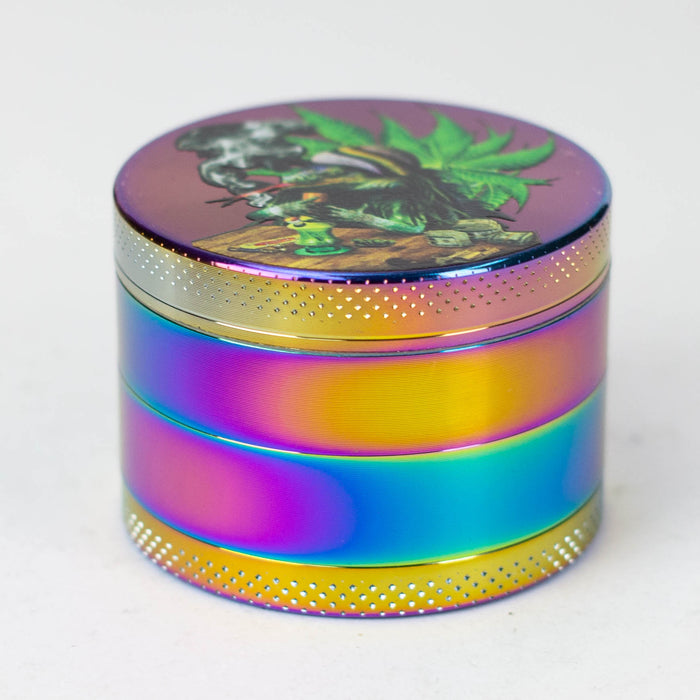 Weed Rainbow Grinder 4pts 55mm Box of 6