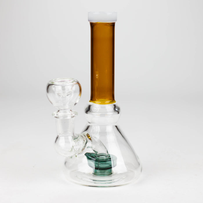 6" cone diffused glass bubbler