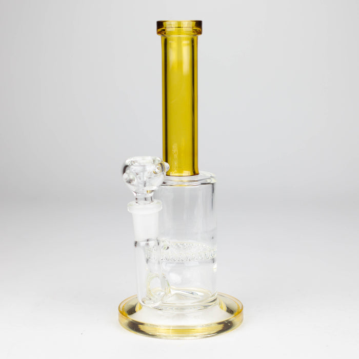 8" Glass bong with Honeycomb diffuser