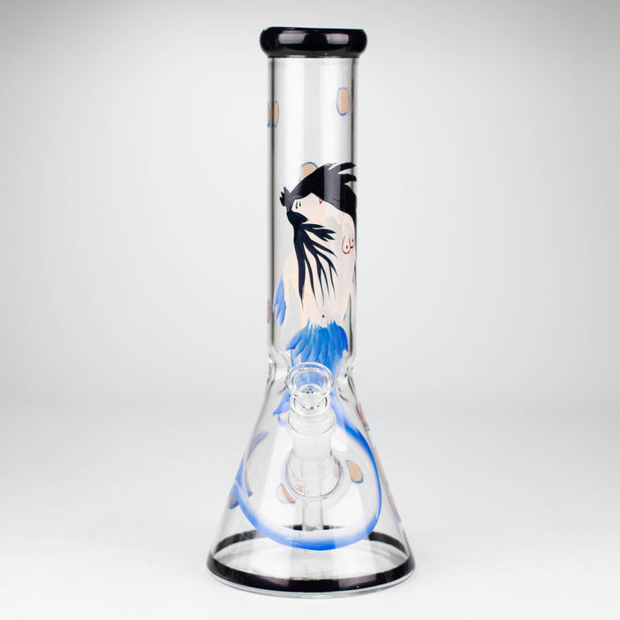 12" MERMAID BEAKER GLASS BONG