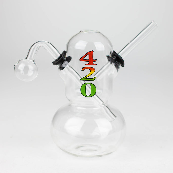 6" OIL RIG ROUND WITH STICKER