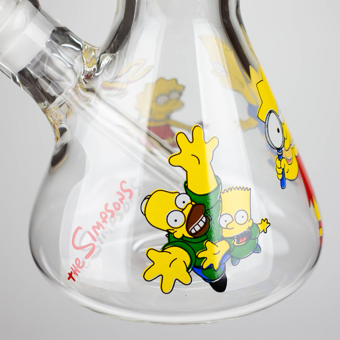 14" Cartoon 9 mm glass bong [PIP836]