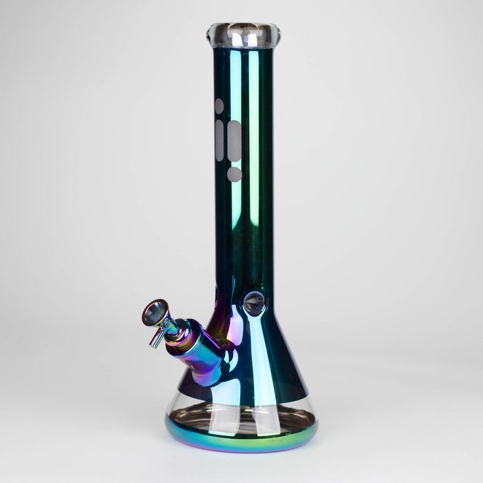 13.5" Infyniti 7 mm metallic beaker bong ( GP2003 )