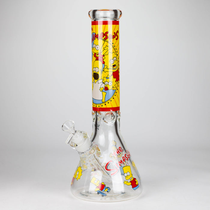 14" Cartoon 9 mm glass bong [PIP789]