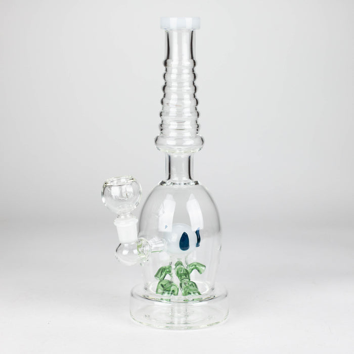 12" Fancy glass water bong