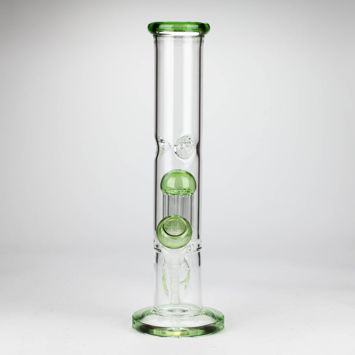 12" glass bong with tree arm percolator